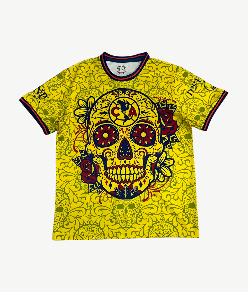 CLUB AMERICA 2025/26 YELLOW HALLOWEEN SPECIAL EDITION SHIRT