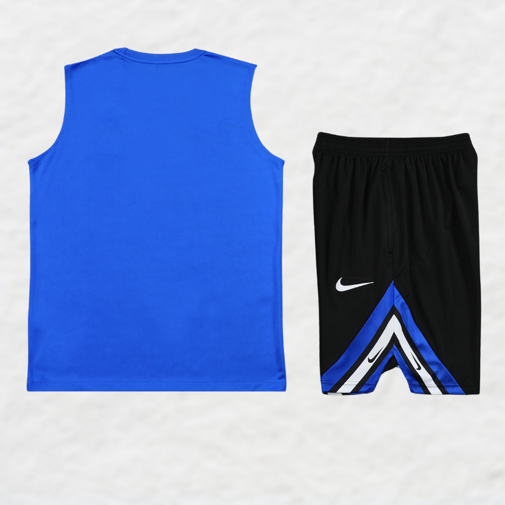 INTER MILAN 2025/26 BLUE 'OLD-SCHOOL' VEST SUMMER SET