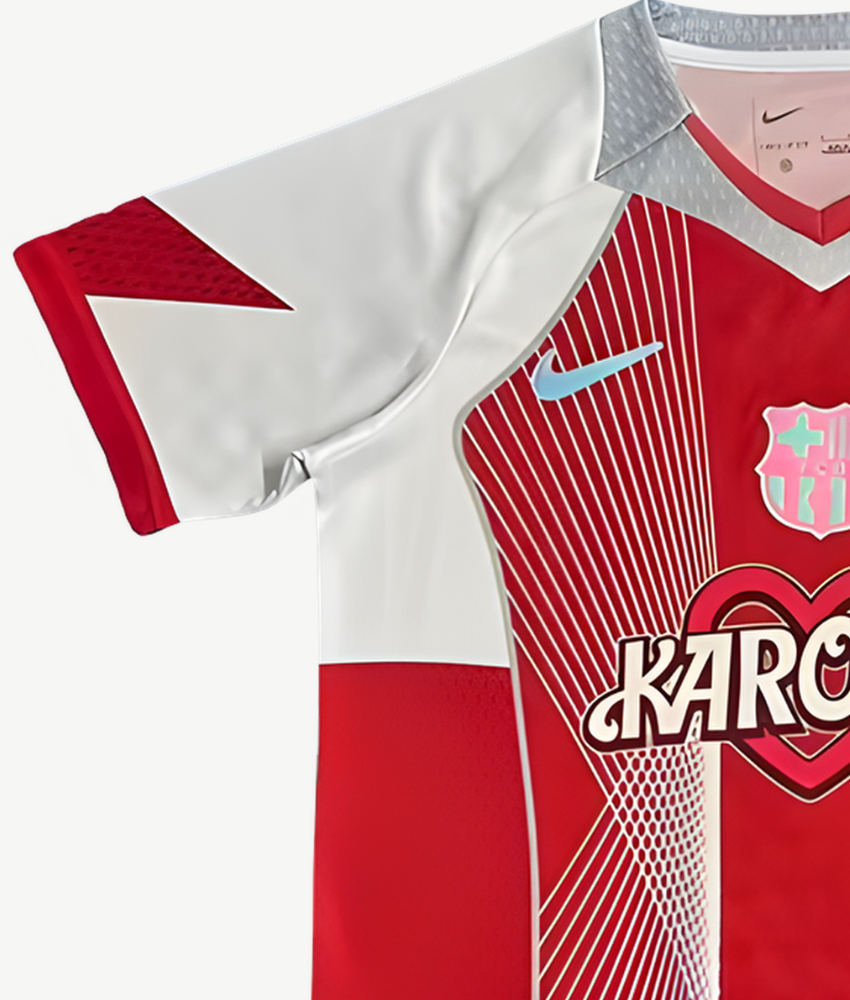 BARCELONA 2025/26 'KAROL G' SPECIAL EDITION (RED) SHIRT