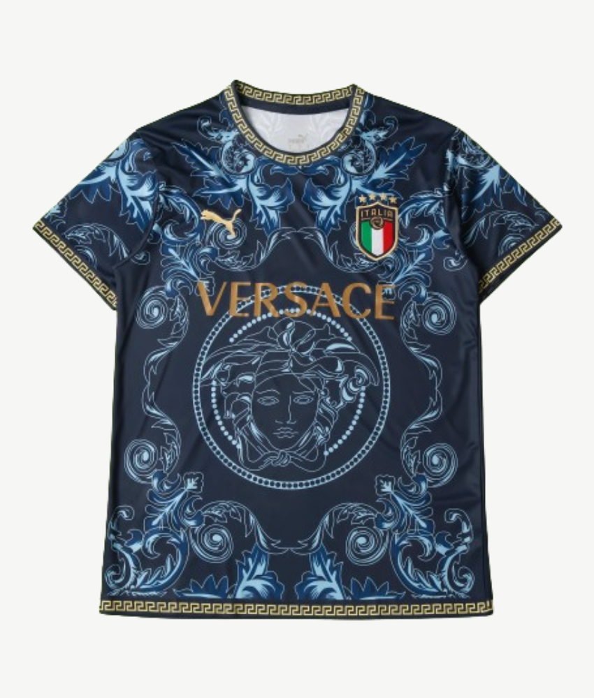 ITALY X VERSACE 2022 CONCEPT (BLUE) HOME SHIRT - CLEAR OUT