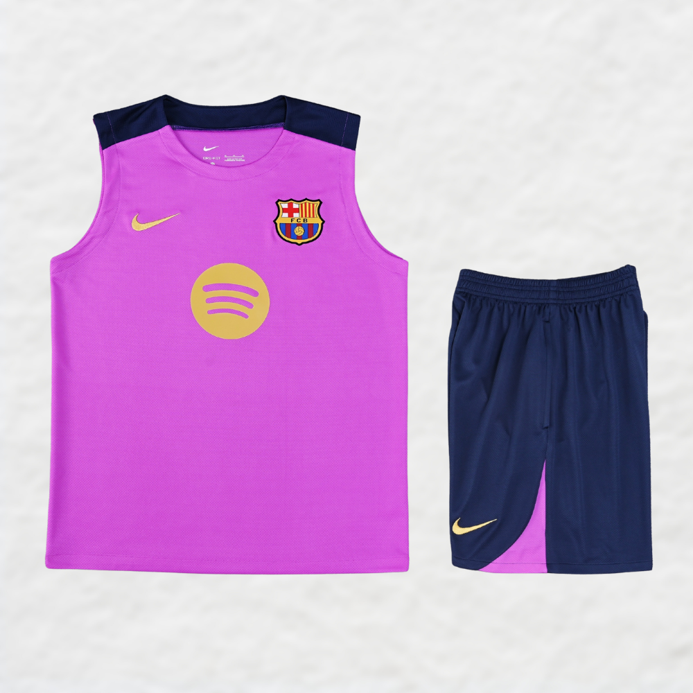 BARCELONA 2025/26 AWAY VEST SUMMER SET