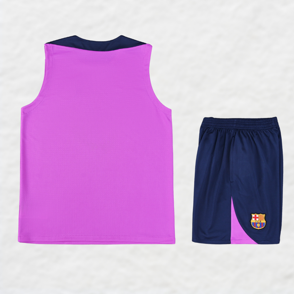 BARCELONA 2025/26 AWAY VEST SUMMER SET