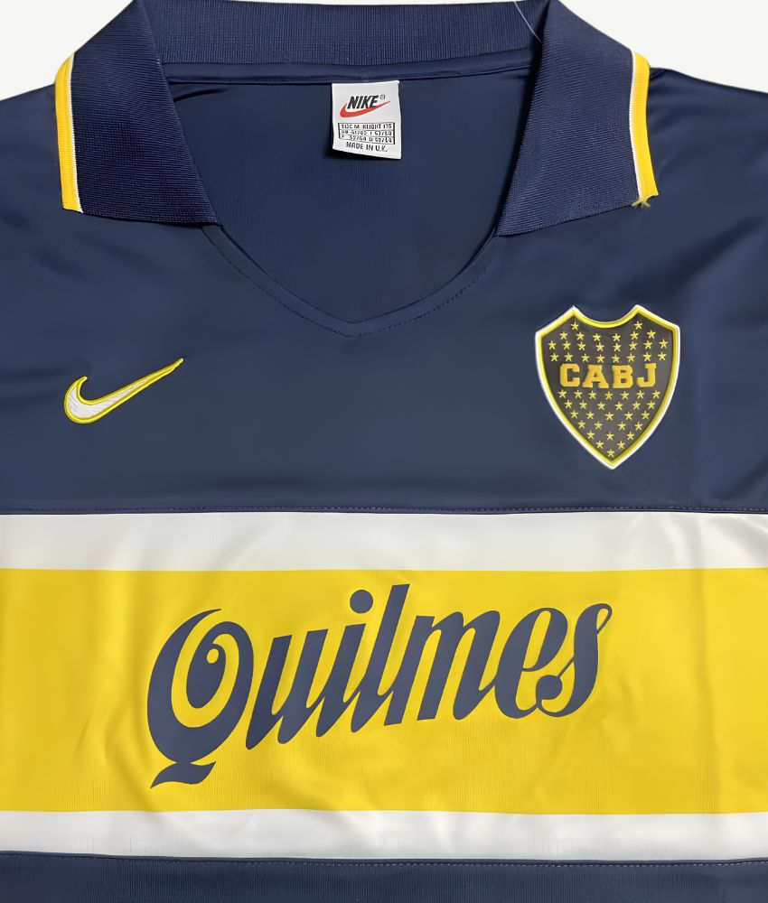 BOCA JUNIORS 1996/97 HOME LONG SLEEVE SHIRT