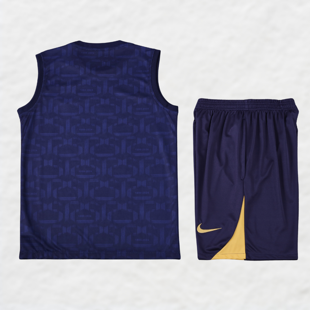 BARCELONA 2025/26 NAVY VEST SUMMER SET
