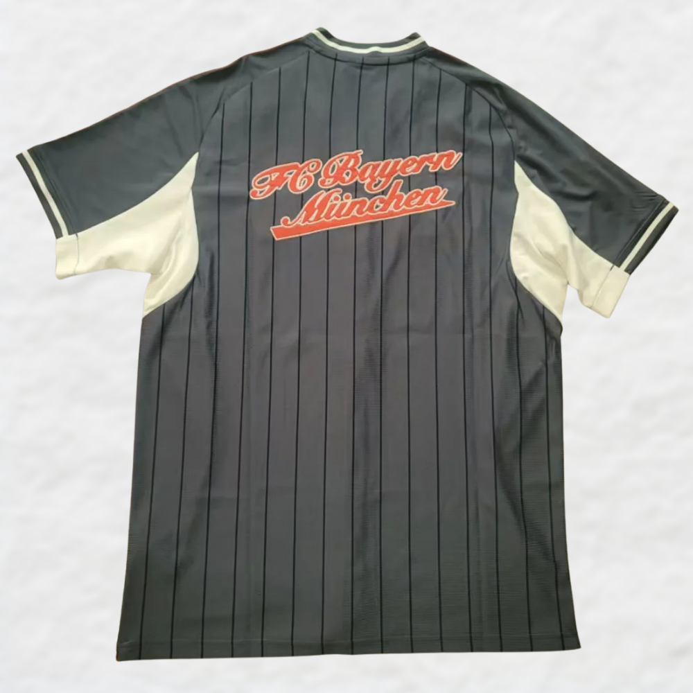 BAYERN MUNICH 2025/26 RETRO BASEBALL SHIRT