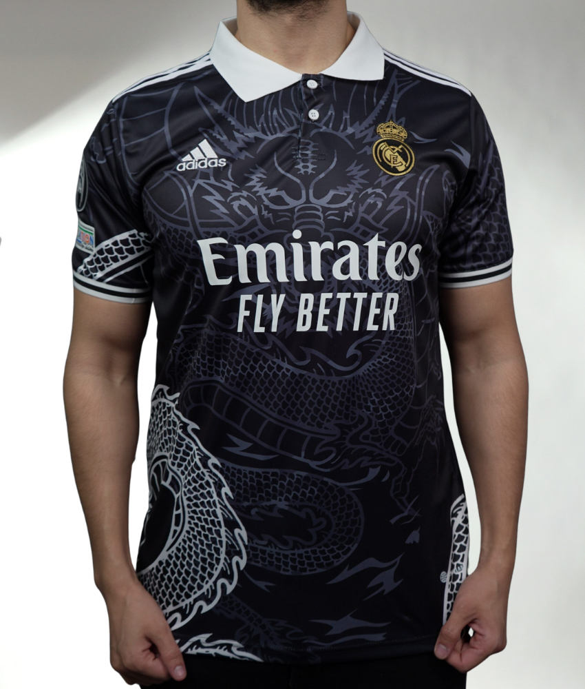 REAL MADRID 2023/24 'DRAGON' SPECIAL EDITION (BLACK) SHIRT