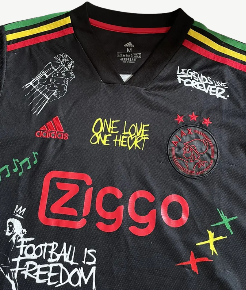 AJAX 2021/22 'BOB MARLEY' LIMITED EDITION SHIRT - CLEAR OUT