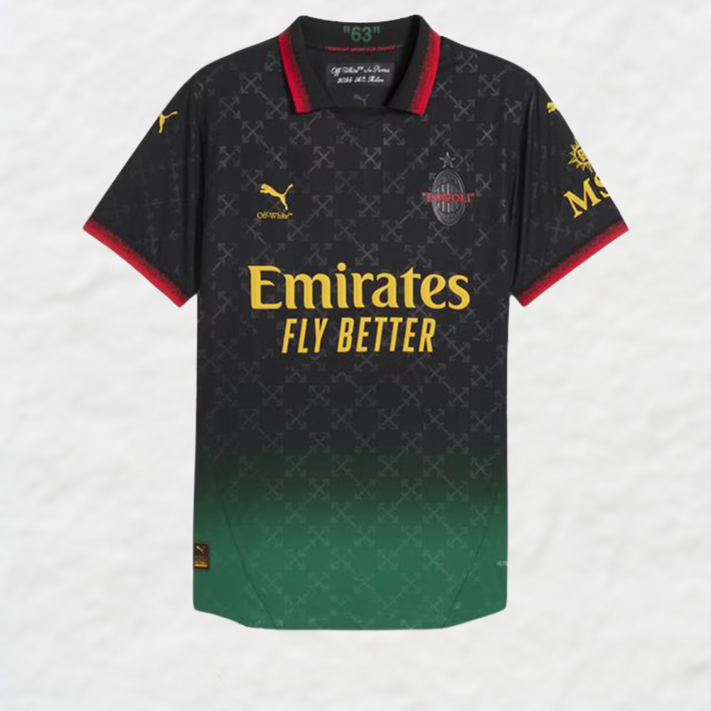 AC MILAN "OFF" FASHION COLLAB 2024/25 SPECIAL EDITION SHIRT