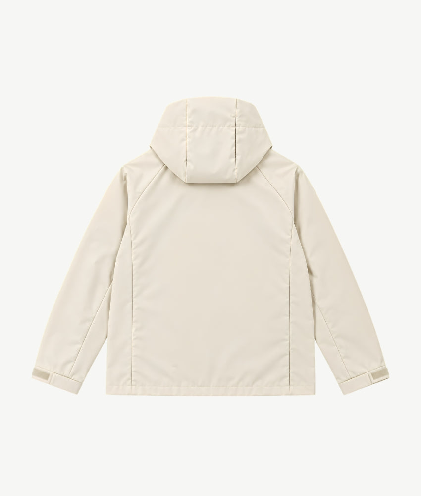 PORTUGAL 2026 CREAM HOODED WINDBREAKER
