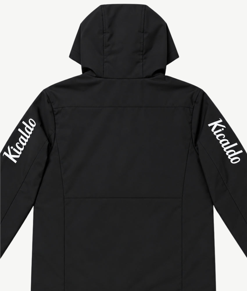 SANTOS 2026 BLACK HOODED WINDBREAKER
