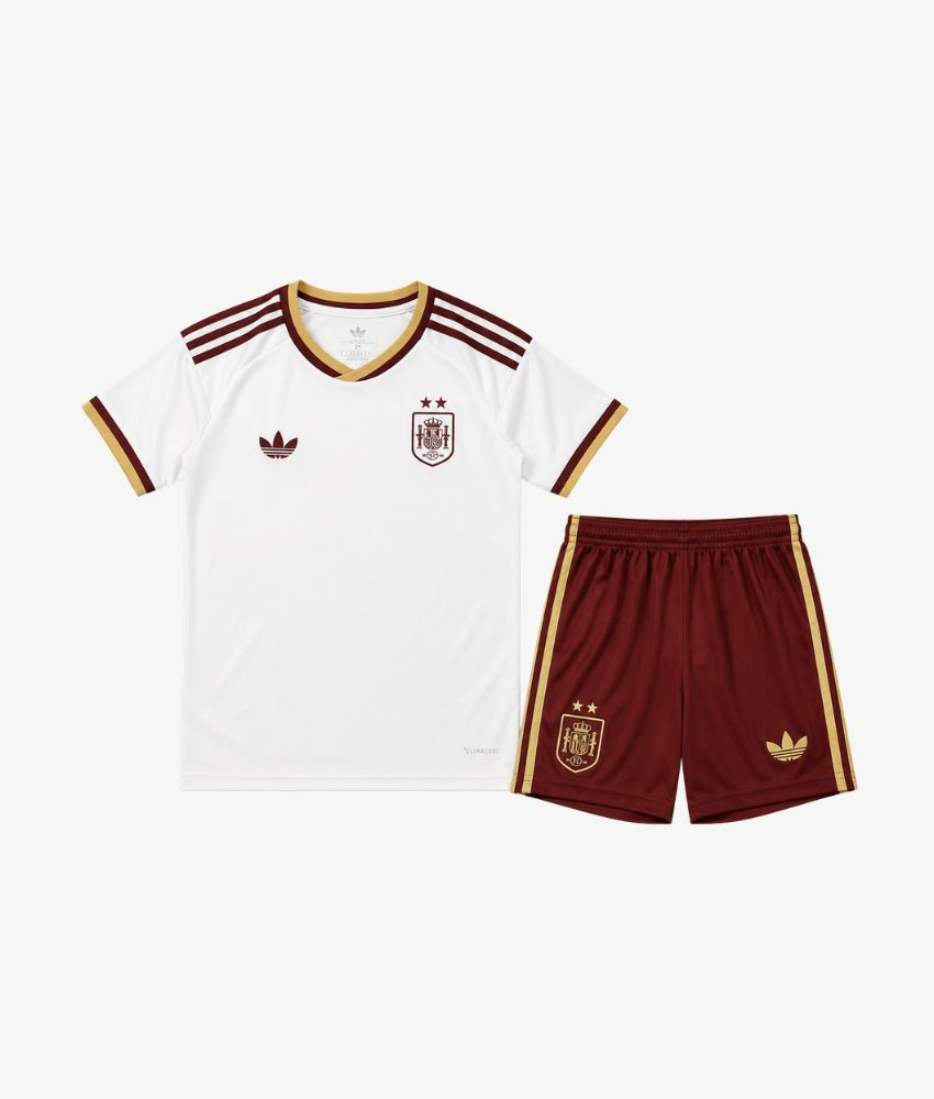 (KIDS) SPAIN 2026 '2 STARS WC CHAMPION' AWAY KIT
