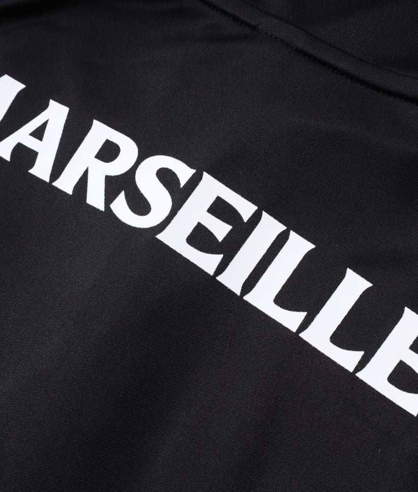 MARSEILLE 2026/27 BLACK 1/4 ZIP TRACKSUIT