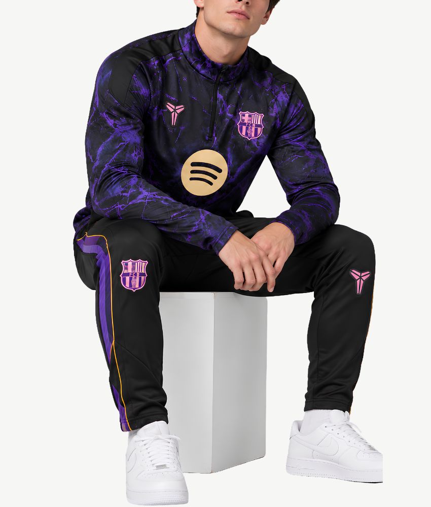 BARCELONA 2026/27 PURPLE 1/4 ZIP TRACKSUIT