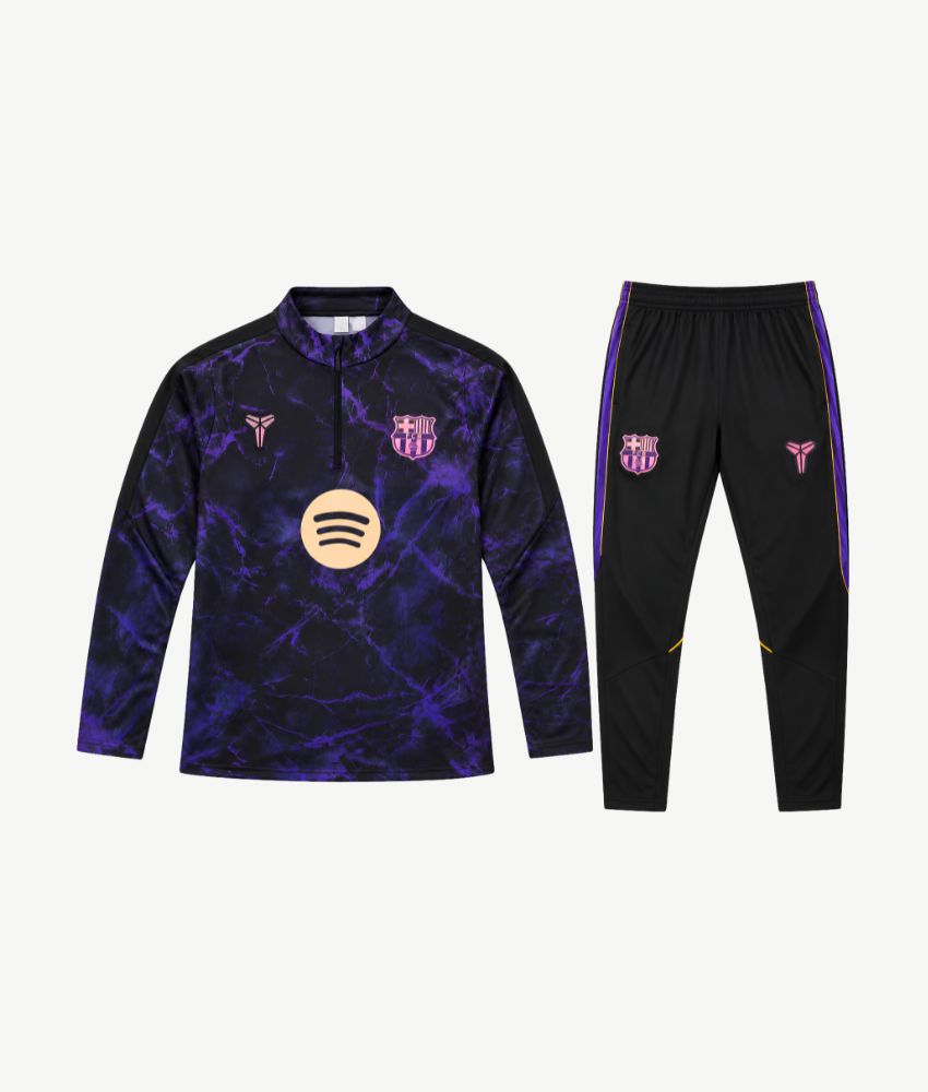 BARCELONA 2026/27 PURPLE 1/4 ZIP TRACKSUIT