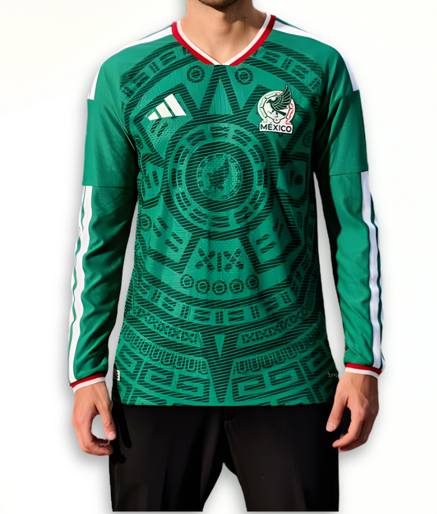 MEXICO 2026 LONG SLEEVE WORLD CUP HOME SHIRT