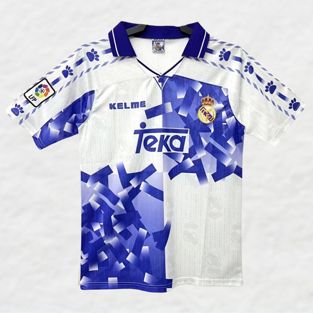 REAL MADRID 1996/97 AWAY RETRO SHIRT