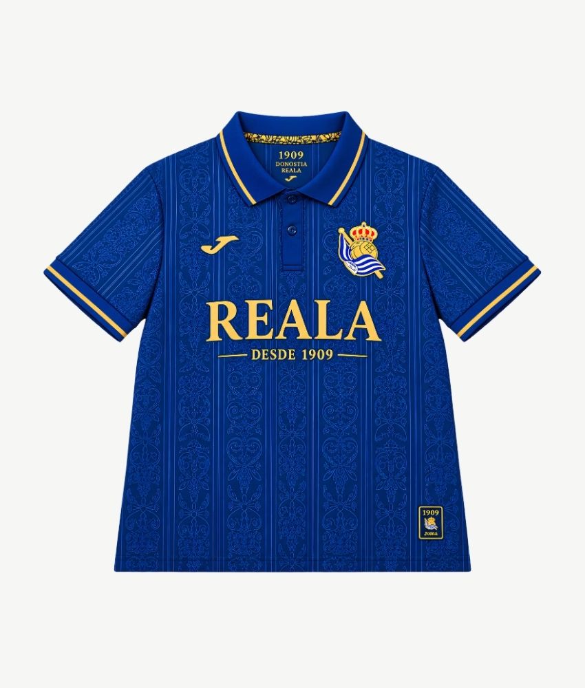 REAL SOCIEDAD 2026/27 NAVY HERITAGE SHIRT