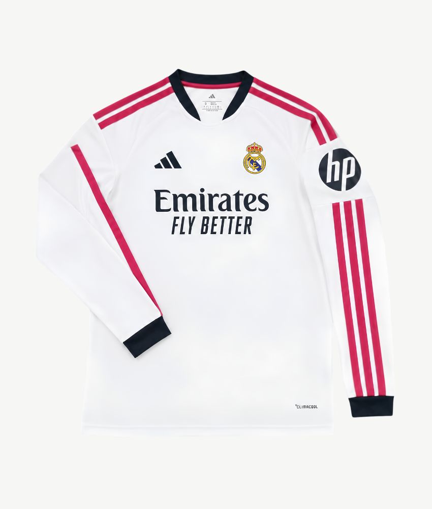 REAL MADRID 2026/27 HOME LONG SLEEVE SHIRT