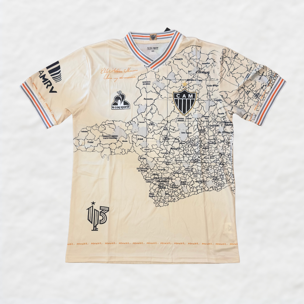 ATLETICO MINEIRO 'COMMERATIVE MAP' 2021/22 SHIRT - 'HULK 7' - CLEAR OUT