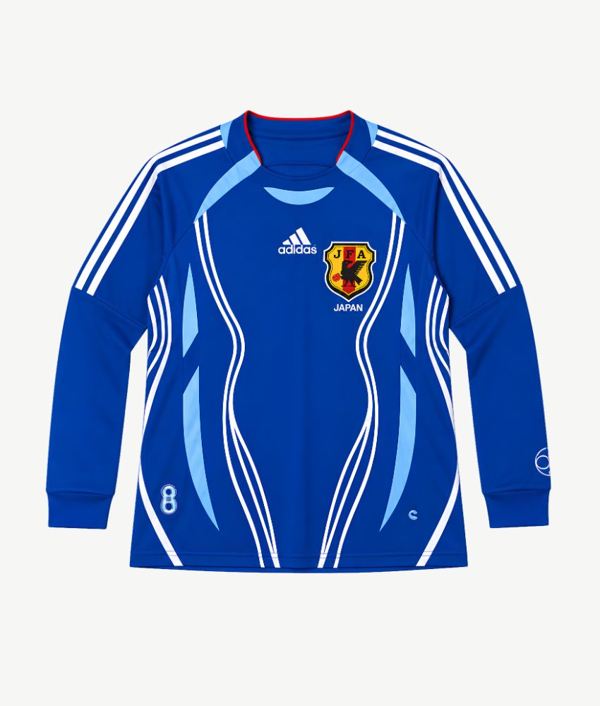 JAPAN 2006 RETRO LONG SLEEVE AWAY SHIRT