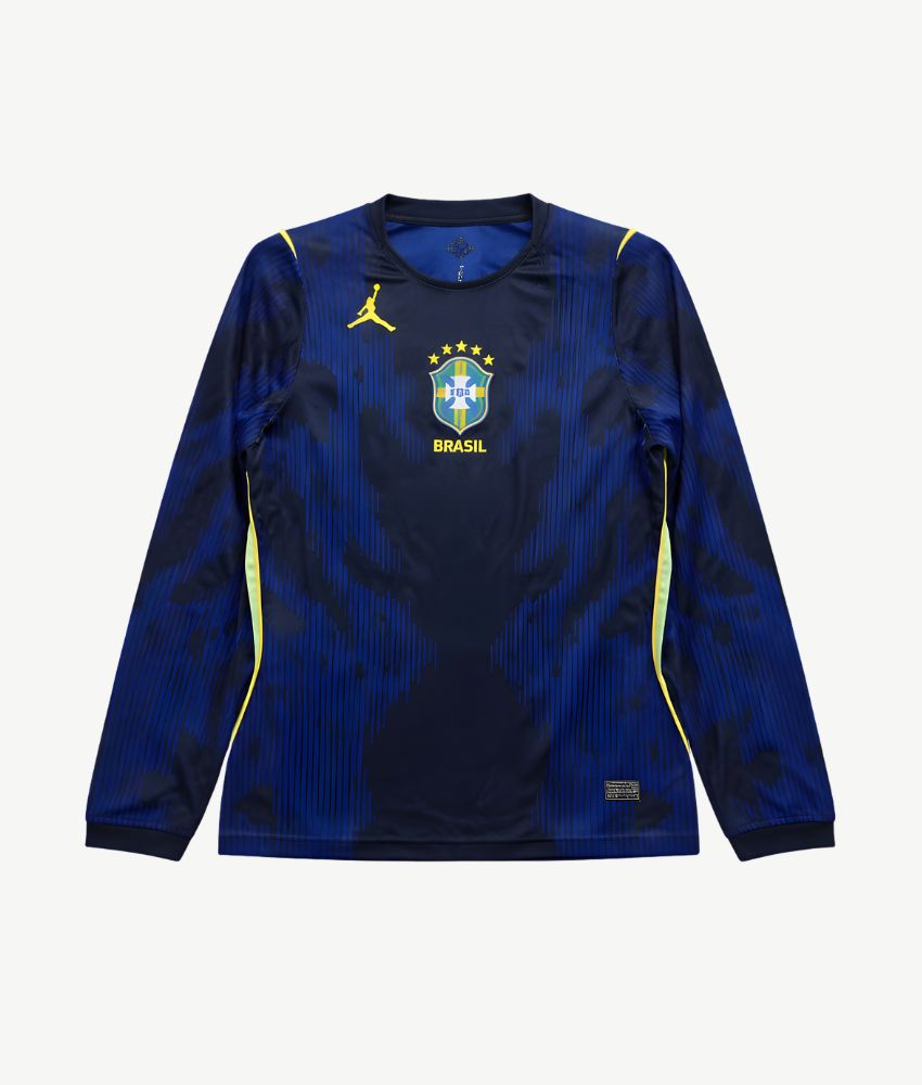 BRAZIL 2026 LONG SLEEVE WORLD CUP AWAY SHIRT