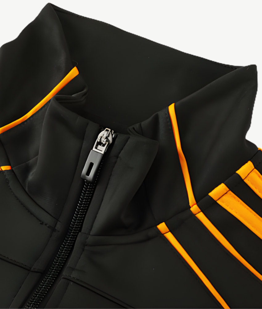 ROMA 2025/26 BLACK FULL ZIP TRACKSUIT