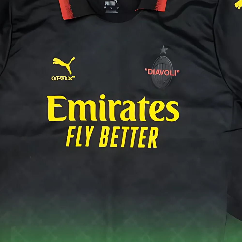 AC MILAN "OFF" FASHION COLLAB 2024/25 SPECIAL EDITION SHIRT