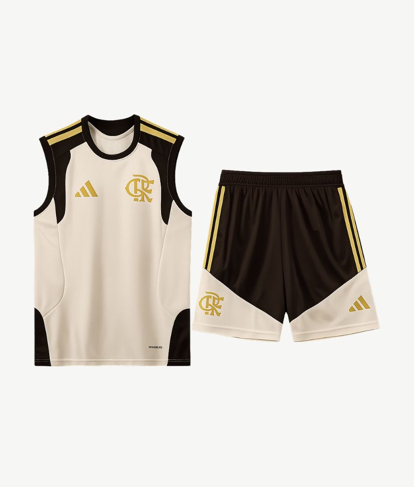 FLAMENGO 2026/27 CREAM VEST SET
