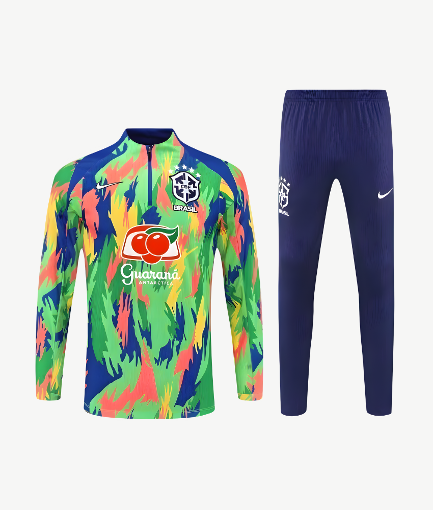 BRAZIL 2025/26 MULTICOLOUR TRAINING TRACKSUIT