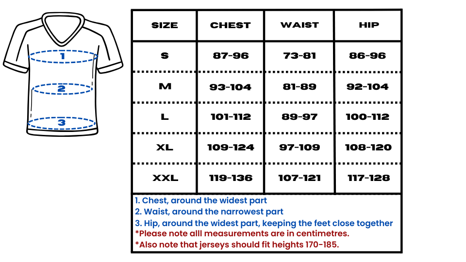 SIZE GUIDE â False9Fits