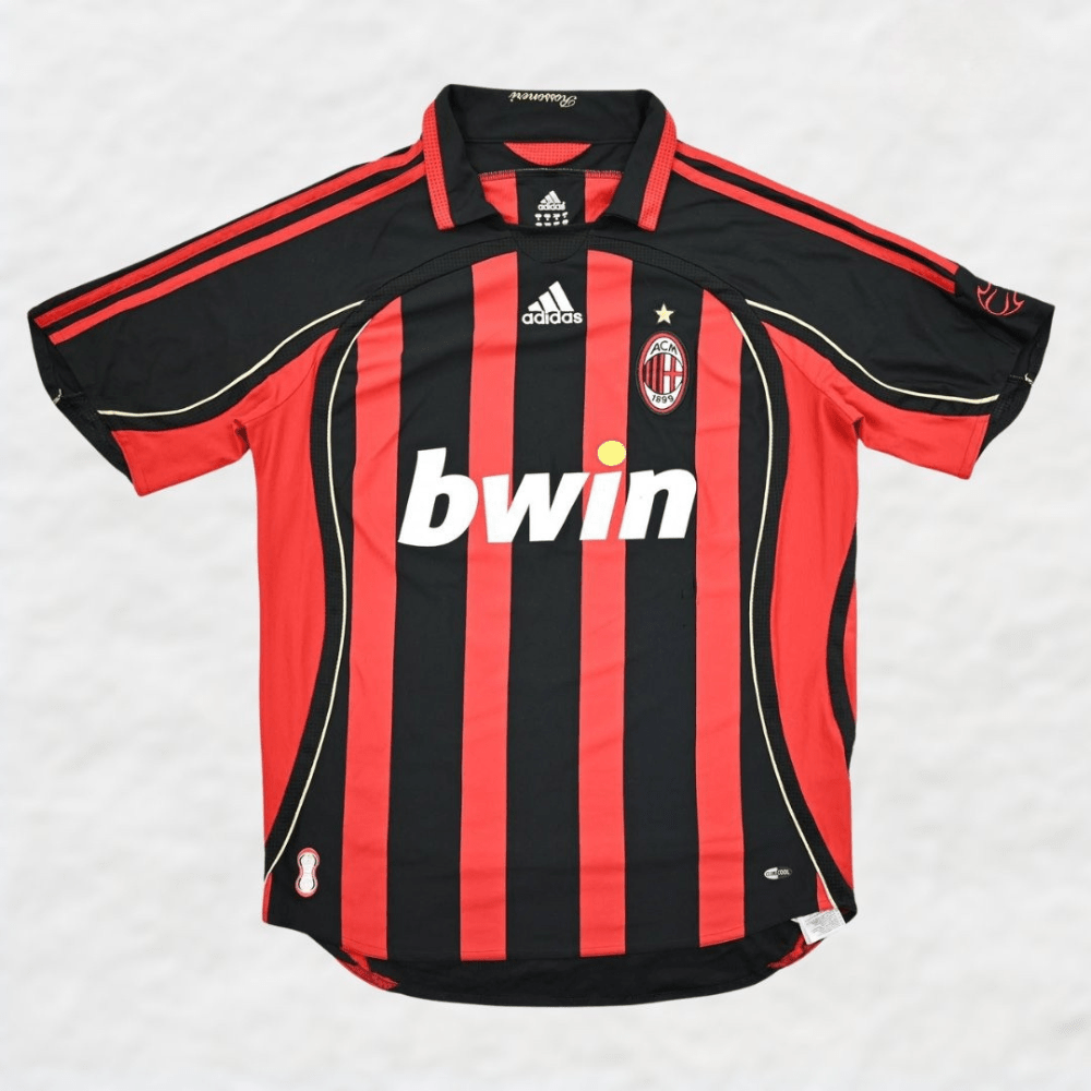 AC MILAN 2006/07 HOME RETRO SHIRT-Shirt - False9Fits