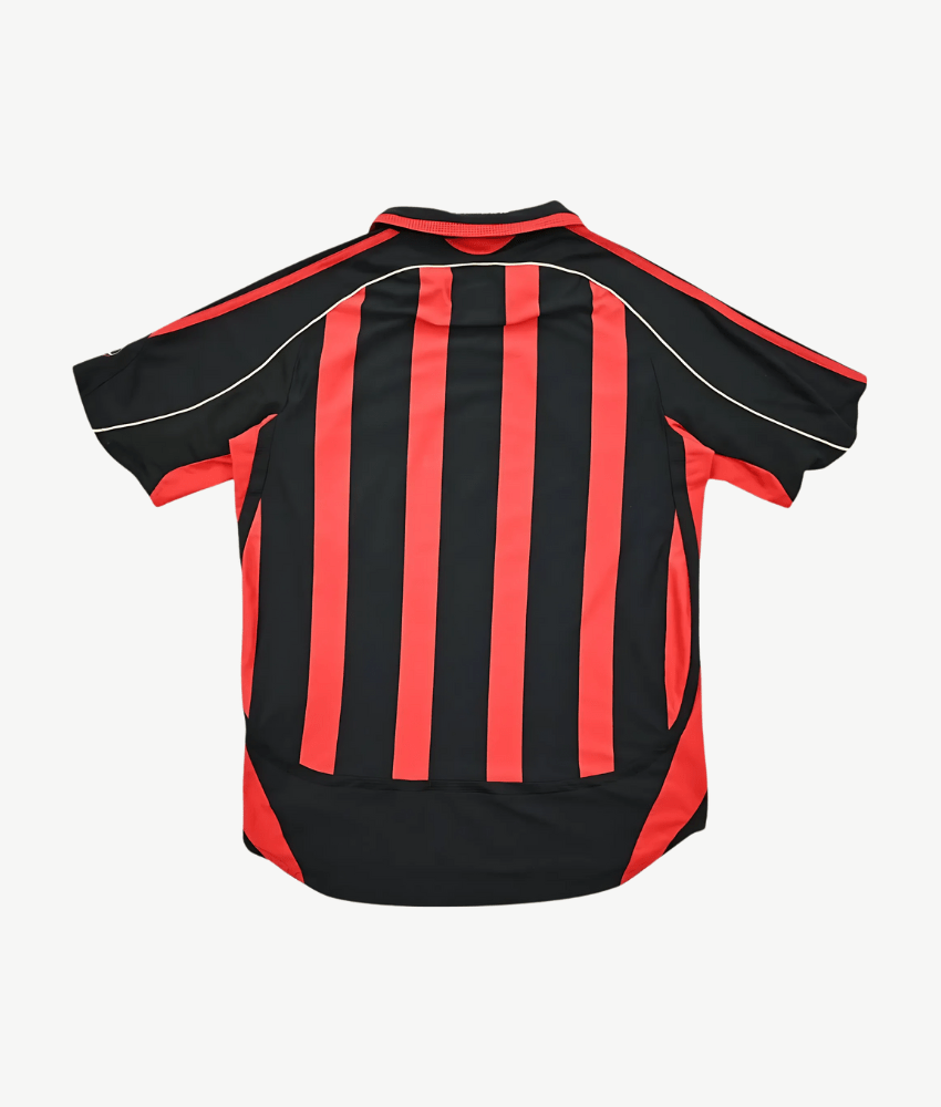 AC Milan 2006/07 Home Retro Shirt – Classic Red & Black
