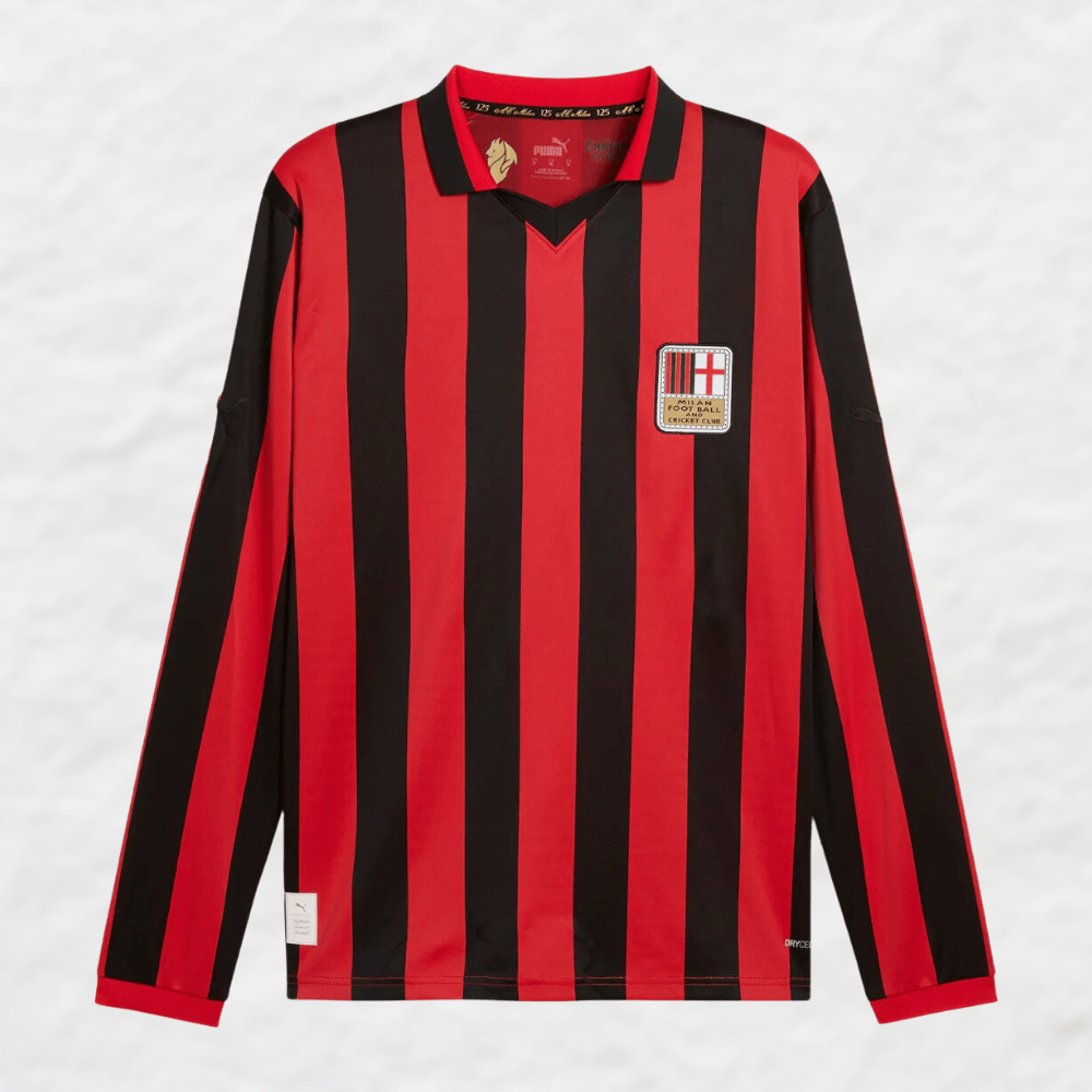 AC MILAN 2024/25 '125th ANNIVERSARY' LONG SLEEVE SHIRT-Shirt - False9Fits