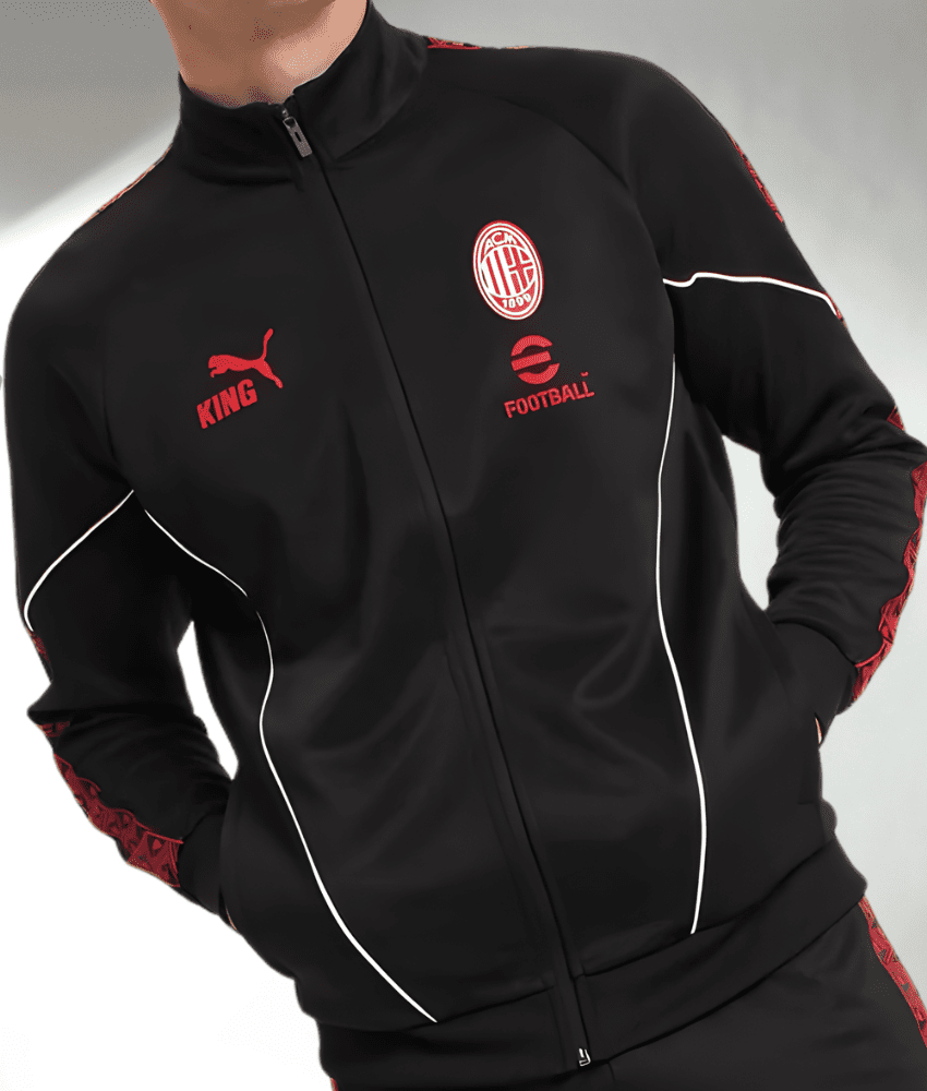 AC MILAN 2025/26 1/4 ZIP TRACKSUIT - Tracksuit & Jackets - False9Fits