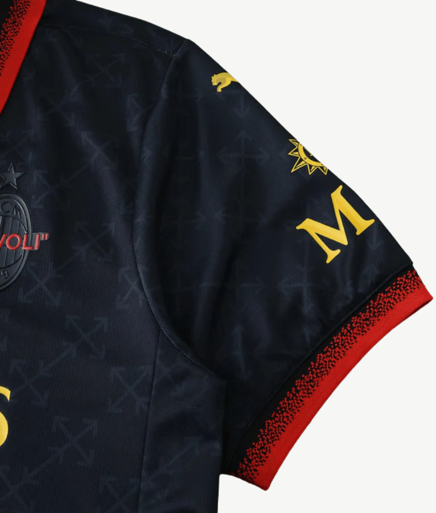 AC MILAN "OFF" FASHION COLLAB 2024/25 SPECIAL EDITION SHIRT-Shirt - False9Fits