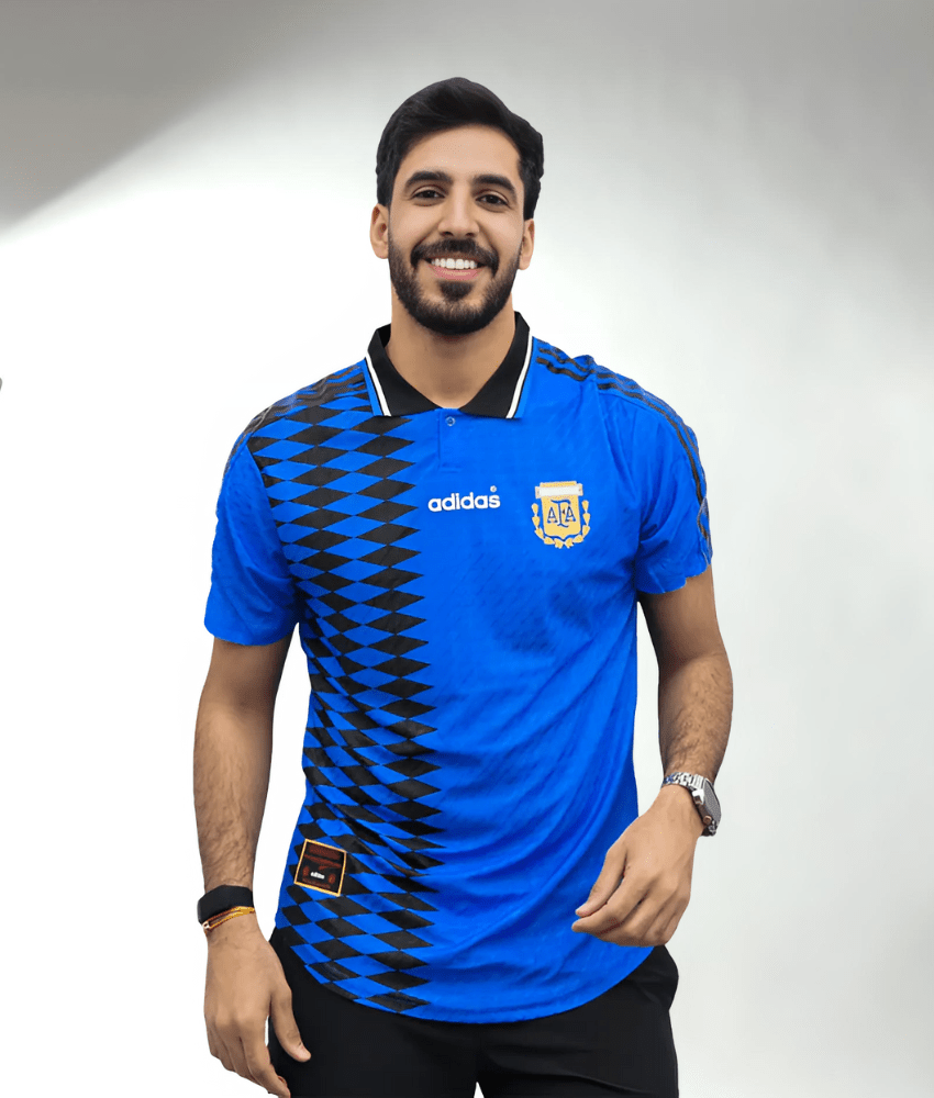 ARGENTINA 1994 AWAY RETRO KIT-Shirt - False9Fits