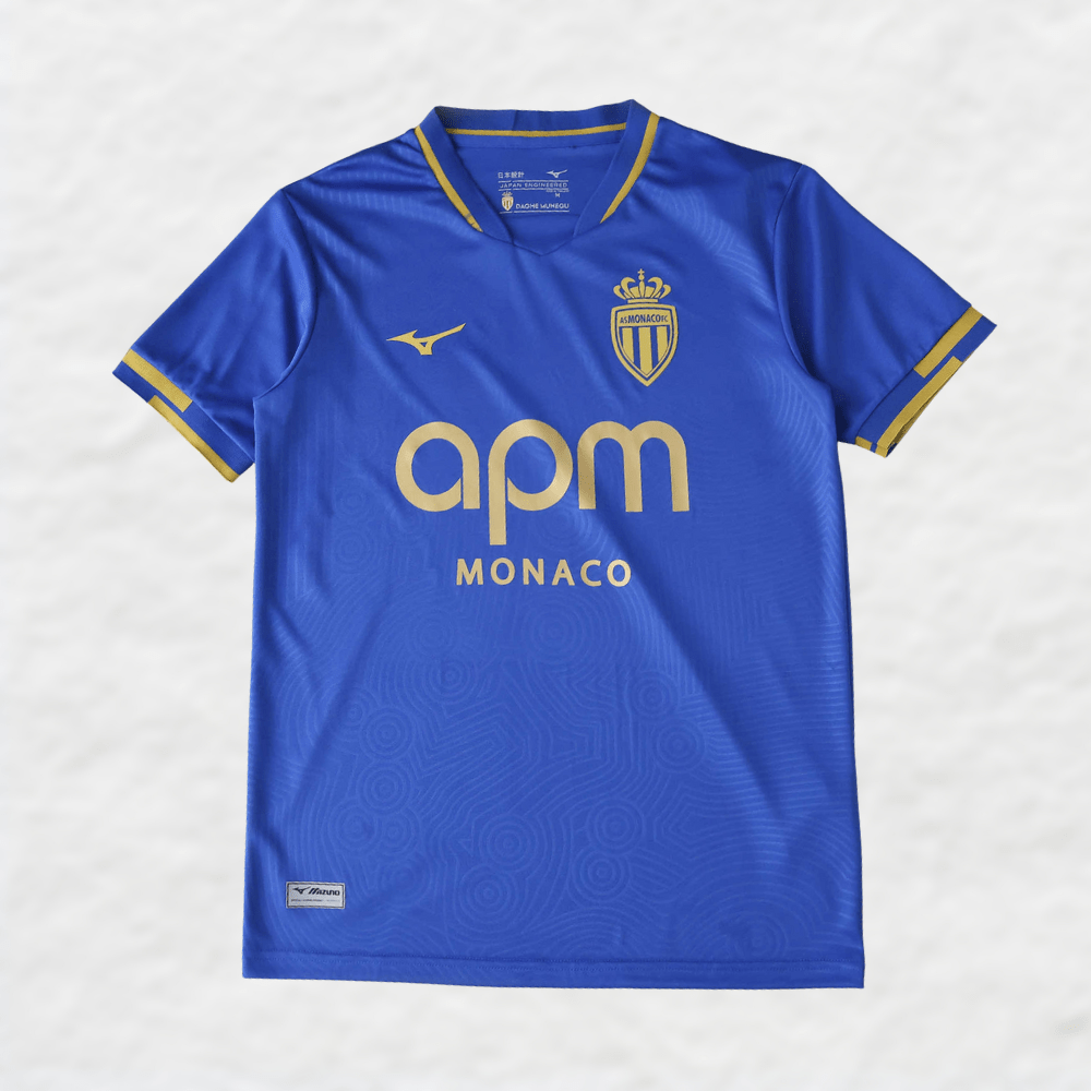 AS MONACO 2025/26 AWAY SHIRT-Shirt - False9Fits