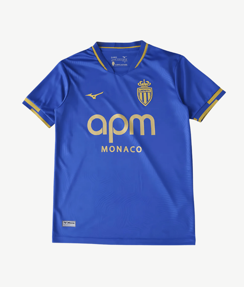 AS MONACO 2025/26 AWAY SHIRT-Shirt - False9Fits