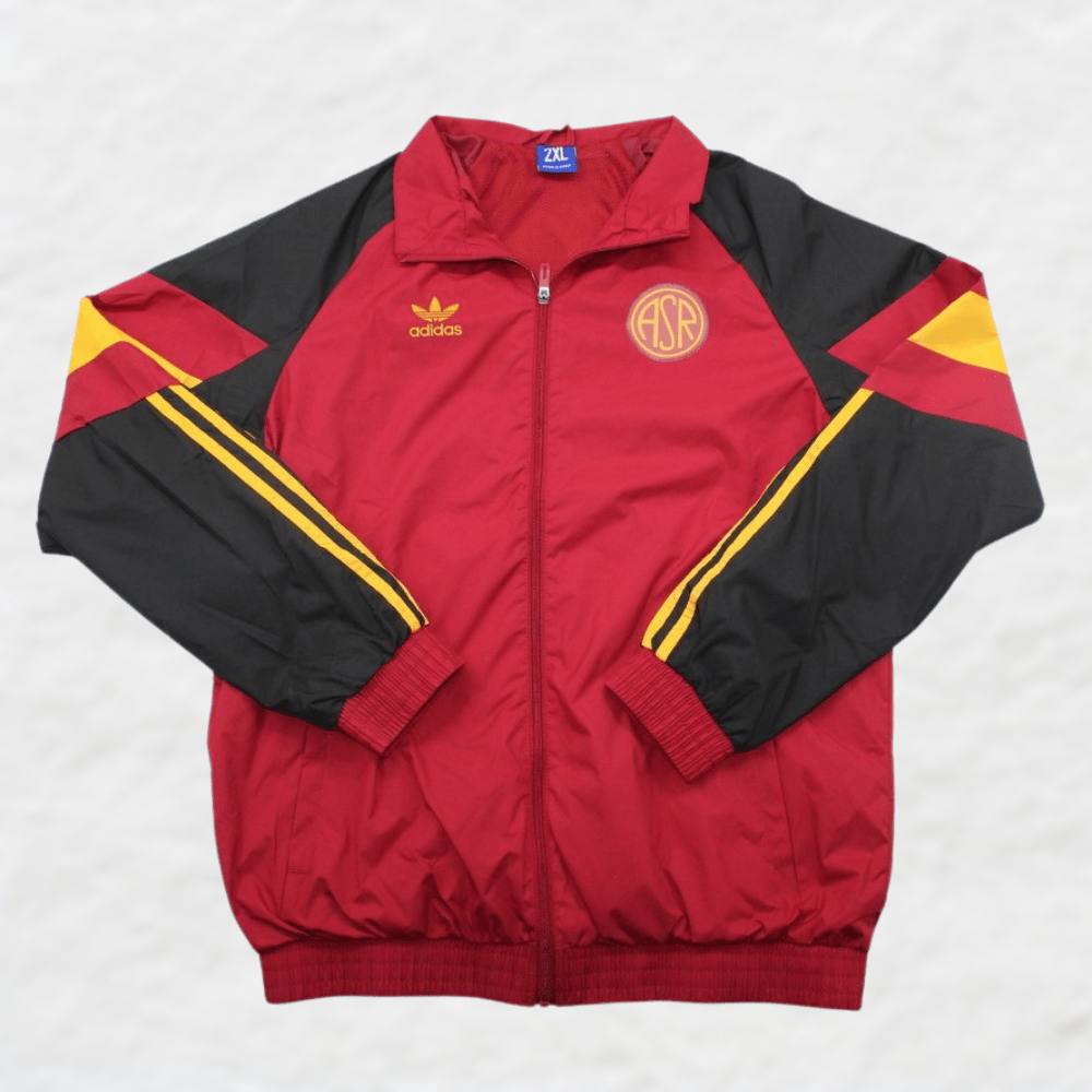 AS ROMA 2024 WINDBREAKER JACKET - Tracksuit & Jackets - False9Fits