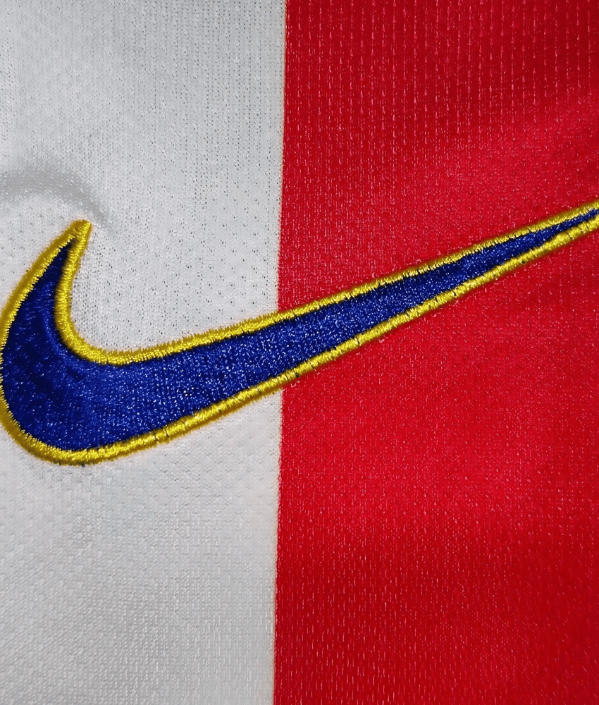 ATLETICO MADRID 2004/05 HOME RETRO SHIRT-Shirt - False9Fits