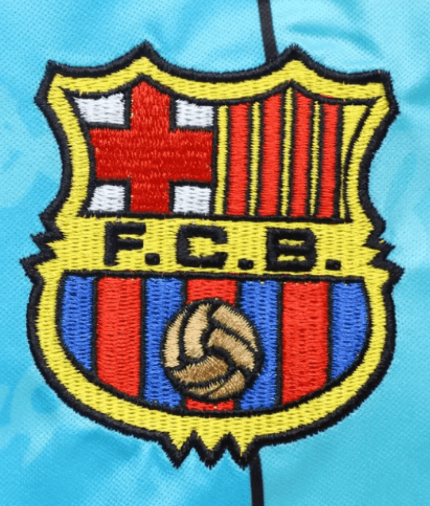 BARCELONA 1996/97 HOME RETRO SHIRT-Shirt - False9Fits