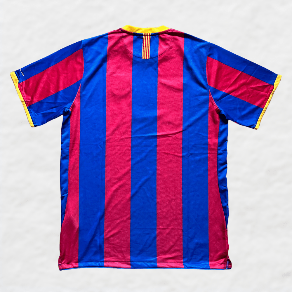 BARCELONA 2010/11 HOME RETRO SHIRT-Shirt - False9Fits