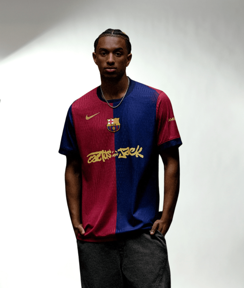 バルセロナ tシャツ Barcelona Cactus Jack NIKE バルセロナ