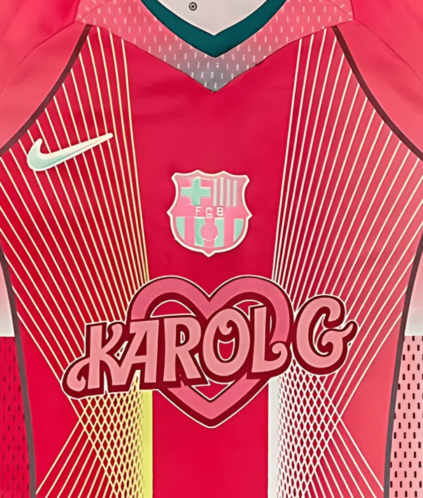 BARCELONA 2025 - 26 'KAROL G' SPECIAL EDITION (PINK) SHIRT-Shirt - False9Fits
