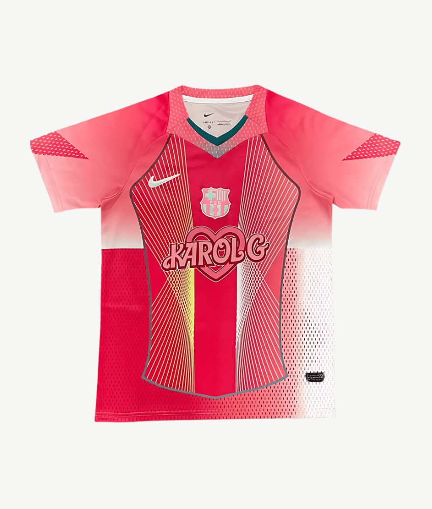 BARCELONA 2025 - 26 'KAROL G' SPECIAL EDITION (PINK) SHIRT-Shirt - False9Fits