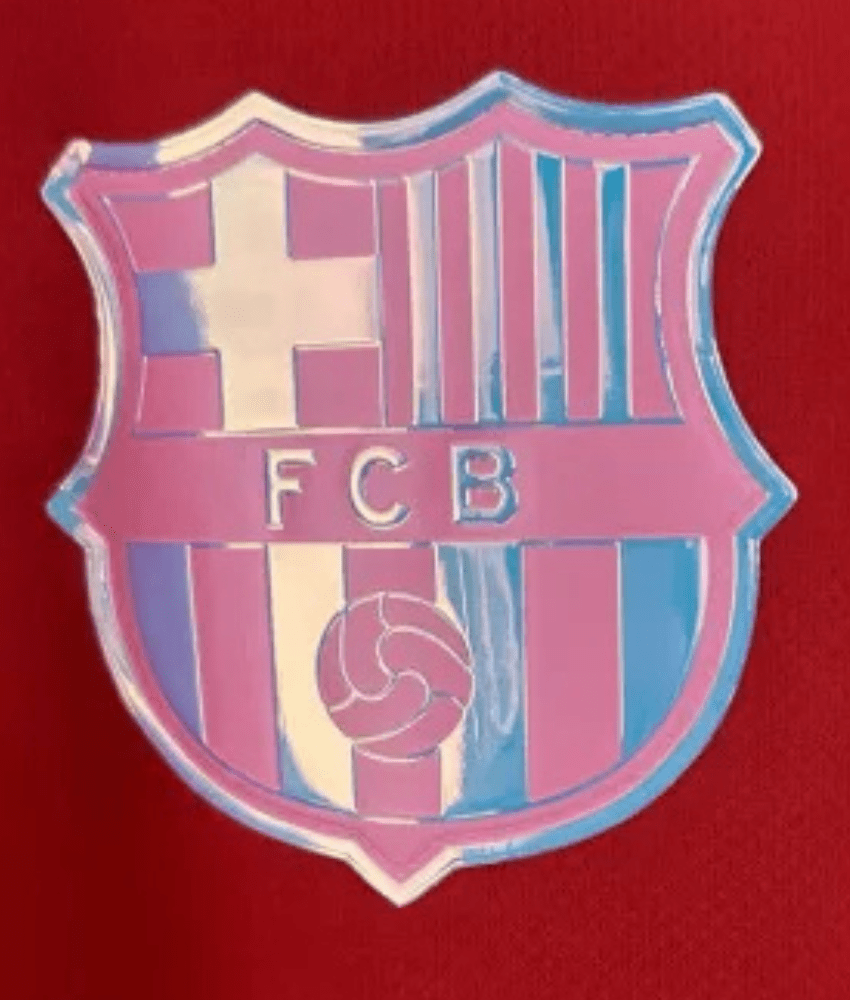 BARCELONA 2025/26 'KAROL G' SPECIAL EDITION (RED) SHIRT-Shirt - False9Fits