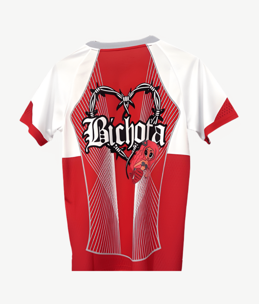 BARCELONA 2025/26 'KAROL G' SPECIAL EDITION (RED) SHIRT-Shirt - False9Fits