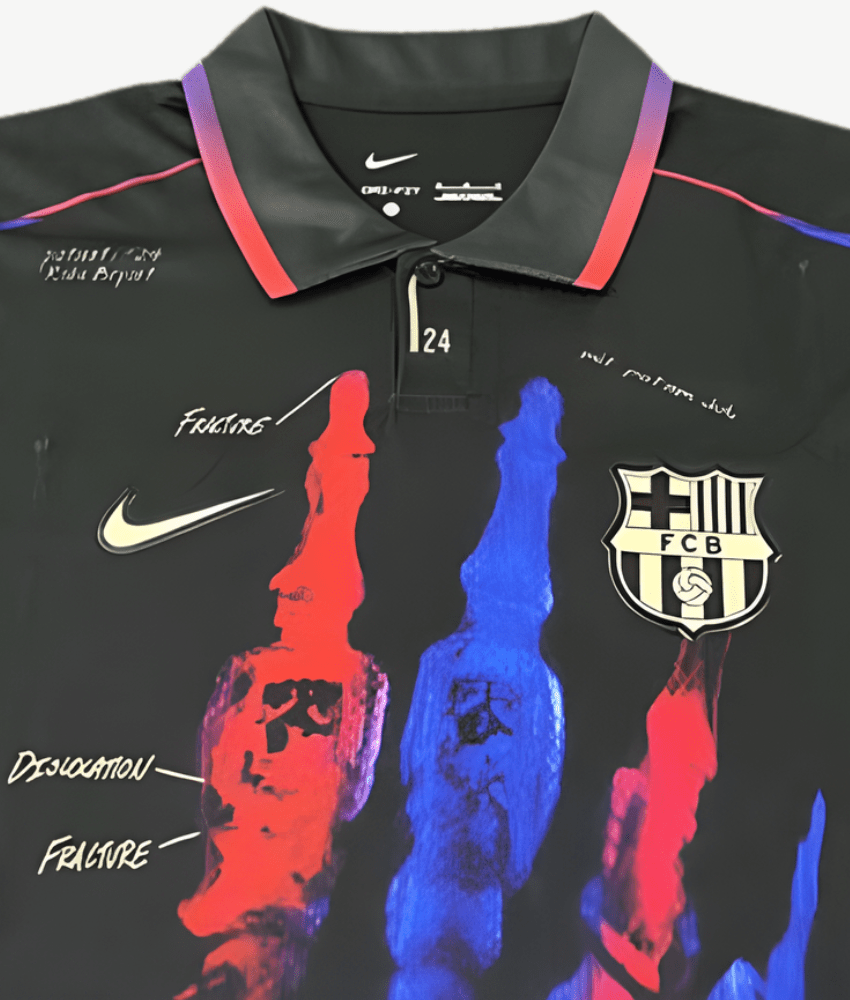 BARCELONA 2025/26 SKELETON SPECIAL EDITION SHIRT-Shirt - False9Fits