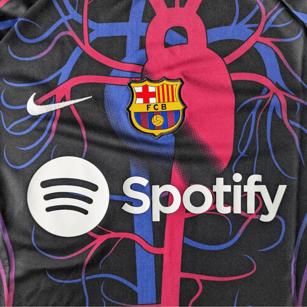 BARCELONA 'CATALAN VEINS' 2024/25 SPECIAL EDITION SHIRT-Shirt - False9Fits
