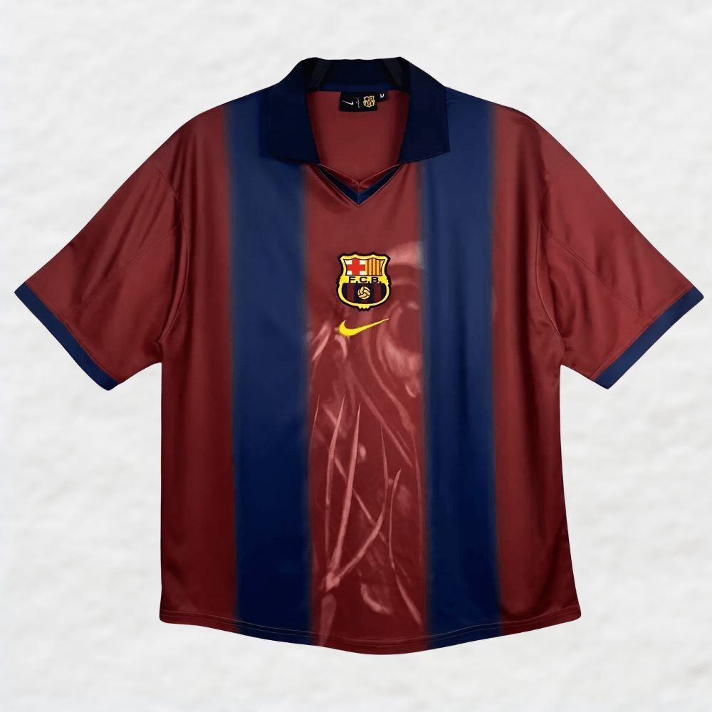 BARCELONA X CJ 2000/01 RETRO SKELETON SPECIAL EDITION - Shirt - False9Fits